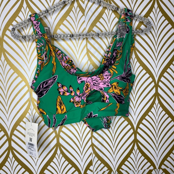 Maaji Swim New Maaji Green Floral Swim Bikinis Poshmark